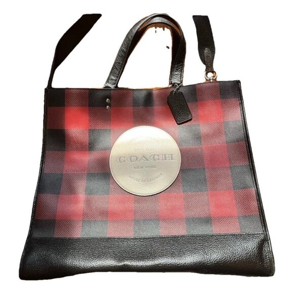 COACH BUFFALO EXTRA LARGE TOTE BAG - Picture 1 of 10
